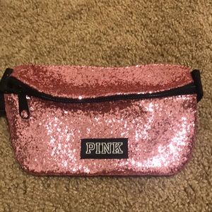 Sale Only today🛑Glittery Pink waist bag 💗
